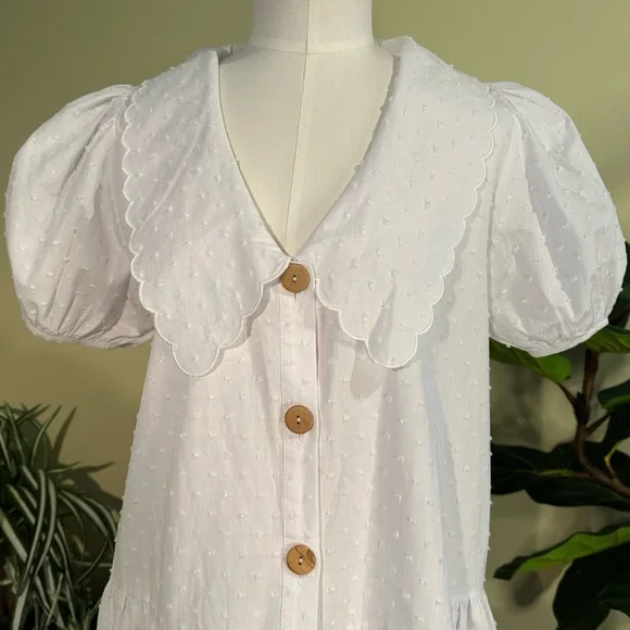 Zara Textured Mini Dress - Picture 5 of 8